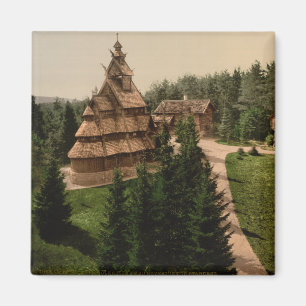 Gol Stave Church, Oslo, Norway Magnet