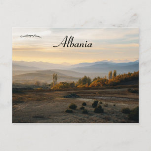 Golaj Albania Postcard