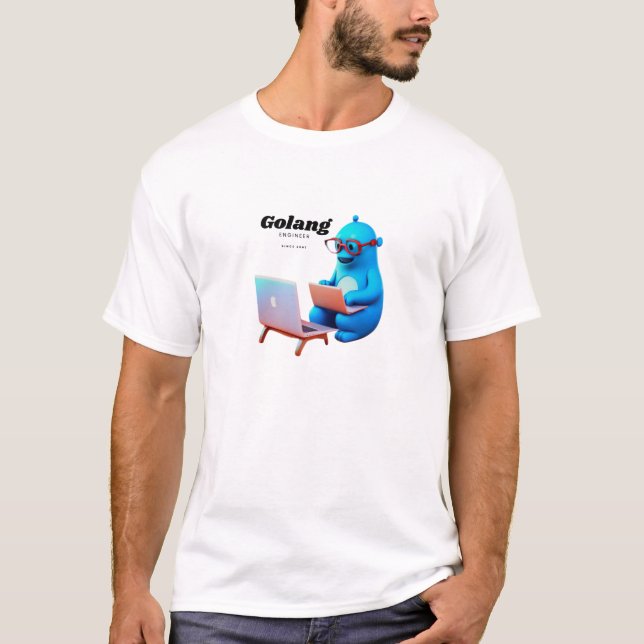 Golang Engineer T-Shirt (Front)