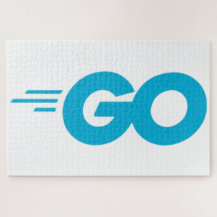 Golang Logo (Go Programming Language) Jigsaw Puzzle