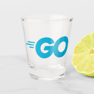 Golang Logo (Go Programming Language) Shot Glass