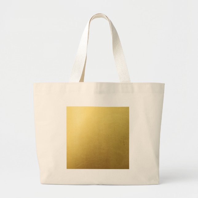 GOLD4 GOLDEN GOLD TEMPLATES TEXTURES METALLIC SHIN LARGE TOTE BAG (Front)