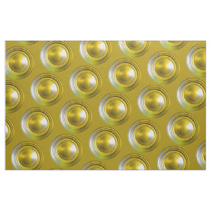 Gold 3d Pattern Fabric