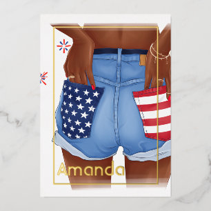 Gold American Birthday Party