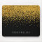 Gold and Black Confetti