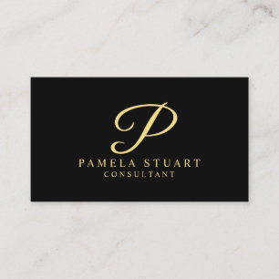 Gold and Black Professional Appointment