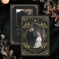 Gold and Black Tarot Wedding
