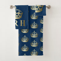 Gold and Blue HRH Royal Highness Crown