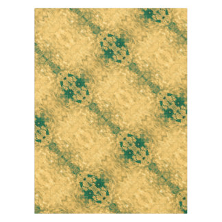 Gold And Green Botanic Tablecloth