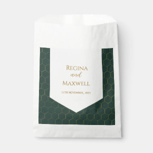 Gold And Green Gold 1920s Vintage Wedding Art Deco Favour Bag