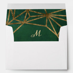 Gold and Green Jungle Web Envelope