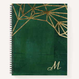 Gold and Green Jungle Web Notebook
