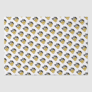 Gold and Grey Class of 2026 Graduation Tissue Paper
