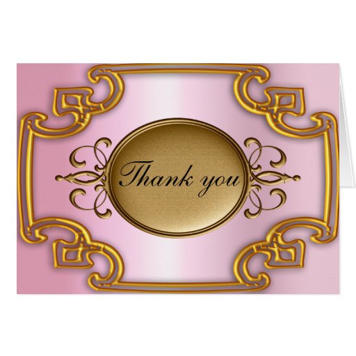 Best Of 22 Text Thank You Card