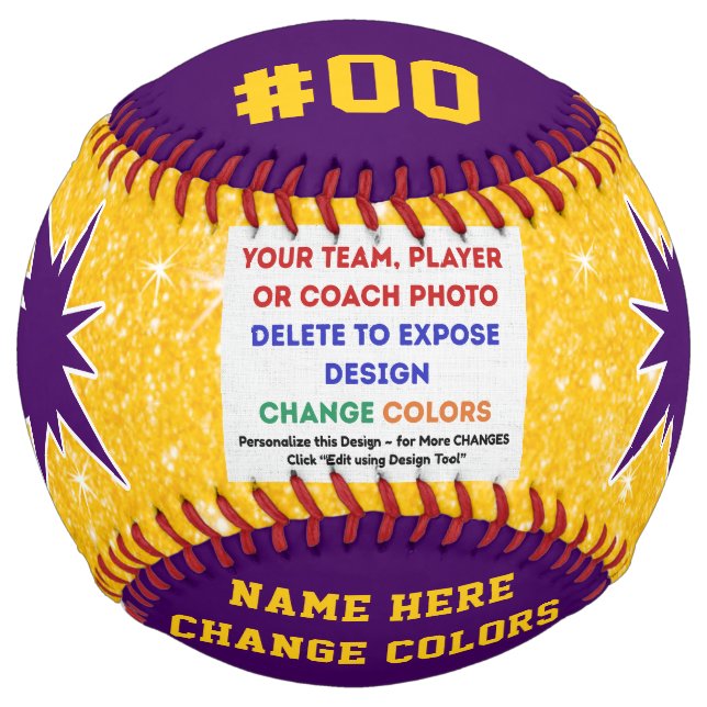 Gold and Purple Softball, Team PICTURE SOFTBALL (Front)