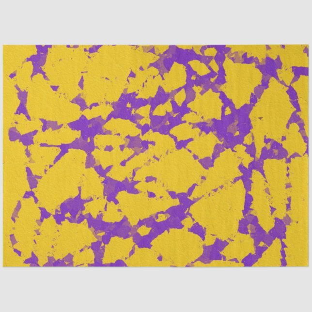 Gold and Purple tissue paper (Front)