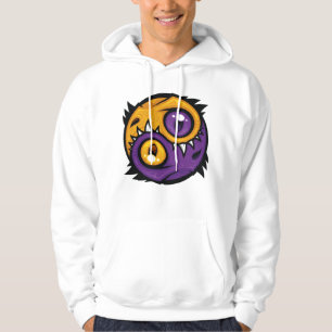 Gold and Purple Yin Yang Dragons Hoodie