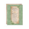 Gold and Sage Green Quince DIY Scroll Invitations