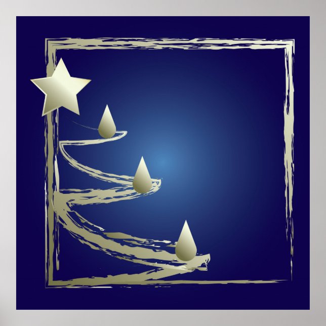 gold and sapphire poster (Front)