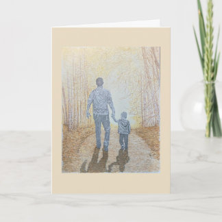 Gold and Shadows Card