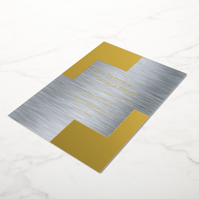 Gold And Silver Classy Luxury Chic Modern Wedding (Rotated)