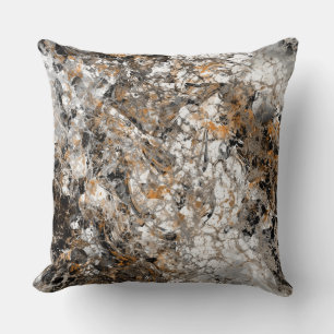 Gold and Silver Mess Cushion