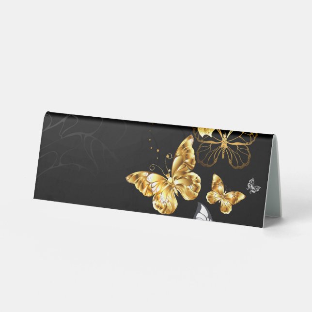 Gold and white butterflies (Front)