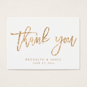 Gold And White Wedding Favour Tags Cards