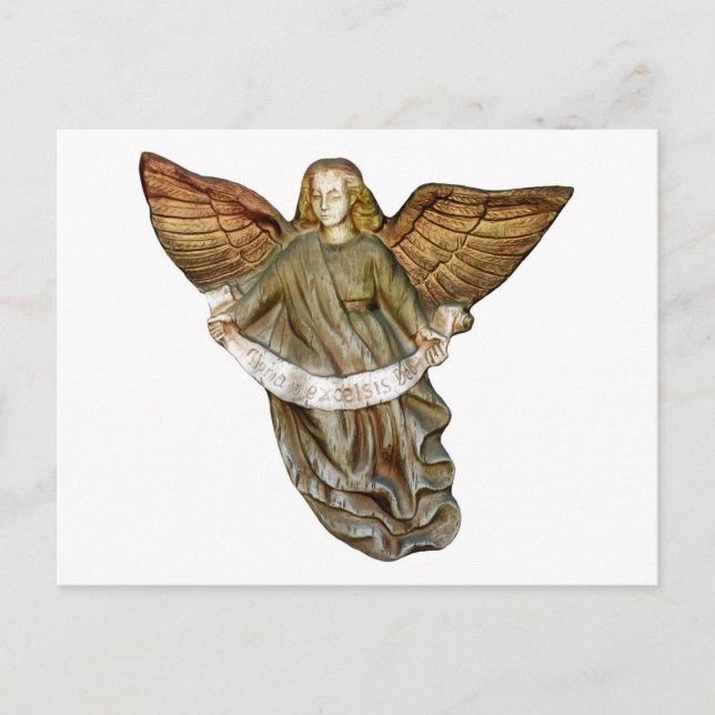 Gold Angel Postcard (Front)