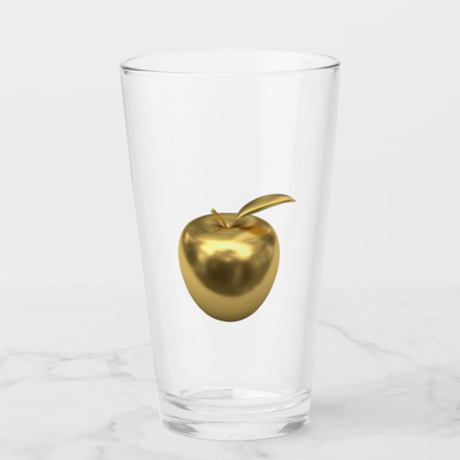 Gold Apple Glass (Front)