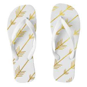 Gold Arrows Thongs
