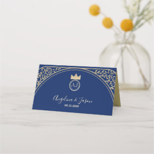 Gold Art Deco Place Card
