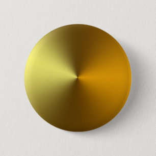 gold art golden 6 cm round badge