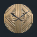 gold, art nouveau,art deco,vintage,chic,elegant,vi round clock<br><div class="desc">gold,  art nouveau, art deco, vintage, chic, elegant, victorian, modern, trendy, metallic</div>