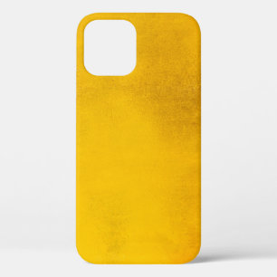 Gold background or surface and shadowbackground, b iPhone 12 case