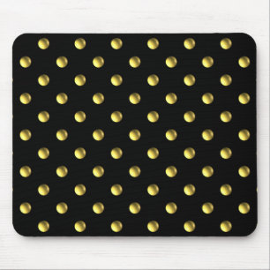 Gold Balls Mouse Pad