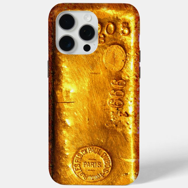 Gold Bar Case-Mate iPhone Case (Back)