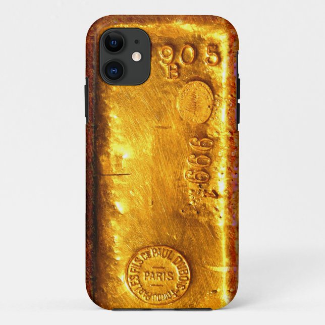 Gold Bar Case-Mate iPhone Case (Back)