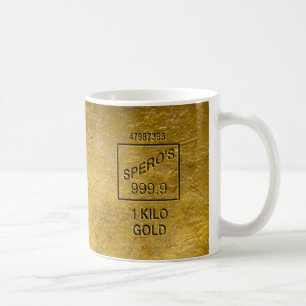 Gold Bar Coffee Mug