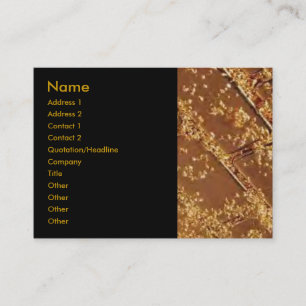 Gold Bars Business Card