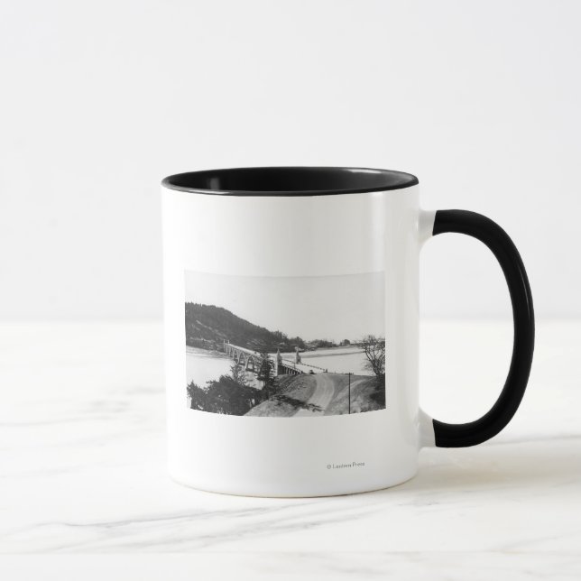Gold Beach, Oregon Bridge over Rogue River Mug (Right)