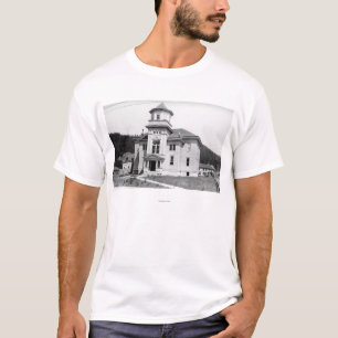 Gold Beach, Oregon View of Court House Photograp T-Shirt