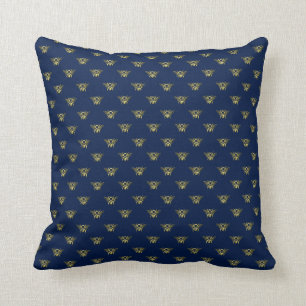 Gold Bees Your Colour Choice Cushion