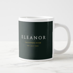 Gold Birth Flower Custom Speciality Mug - July