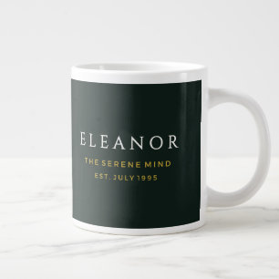 Gold Birth Flower Custom Speciality Mug - July