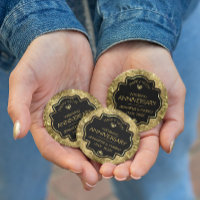 Gold & Black 50th Wedding Anniversary