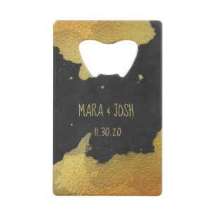 *~* Gold & Black Chalkboard Wedding Bartender
