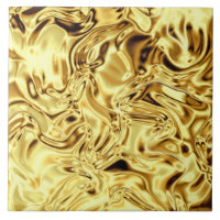 Gold Black Crinkle Pretty