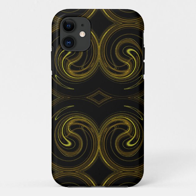 Gold & Black  iPhone 5 Case-Mate Barely There Case (Back)