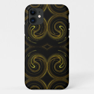 Gold & Black  iPhone 5 Custom Case-Mate ID iPhone 11 Case